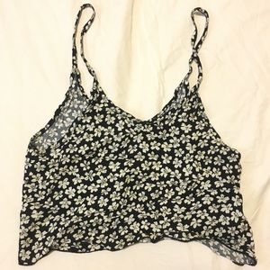 floral brandy melville tank top